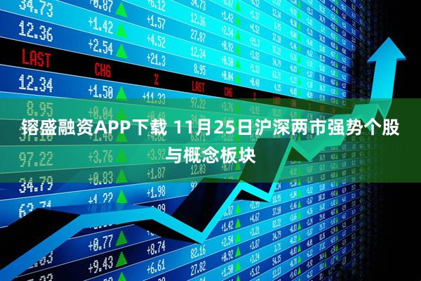 镕盛融资APP下载 11月25日沪深两市强势个股与概念板块